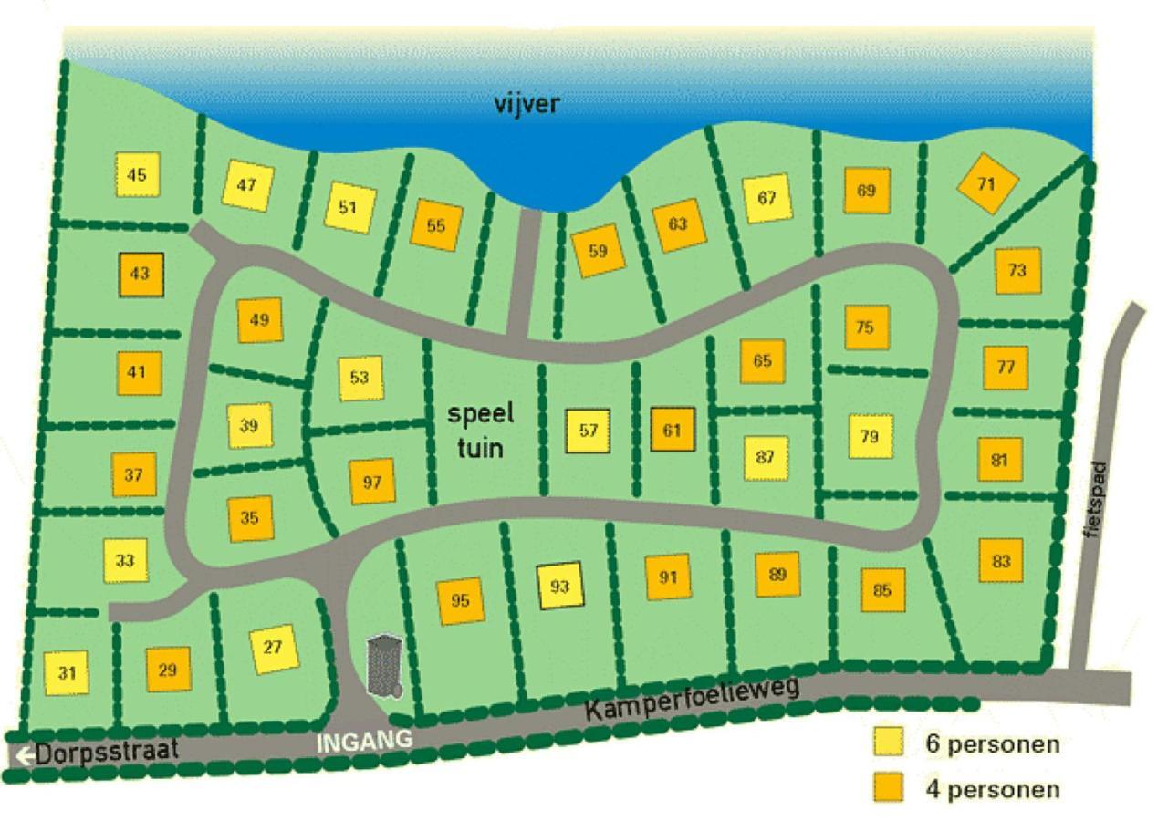 Villapark Kamperfoelie 27 De Koog (Texel) Exterior foto